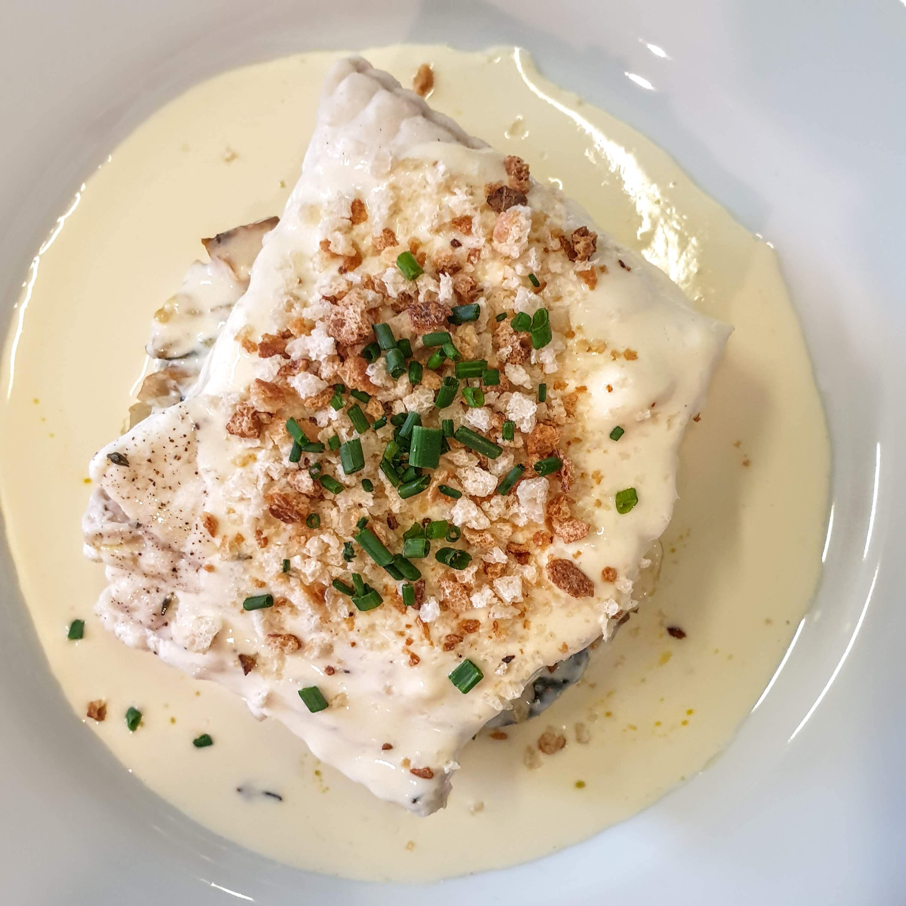 Plat de poisson cuisiné maison