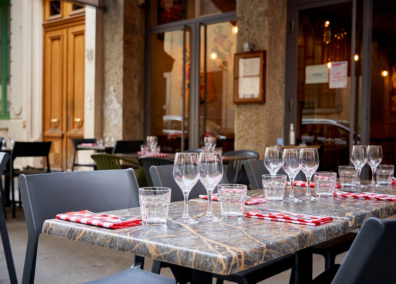 Intérieur du restaurant