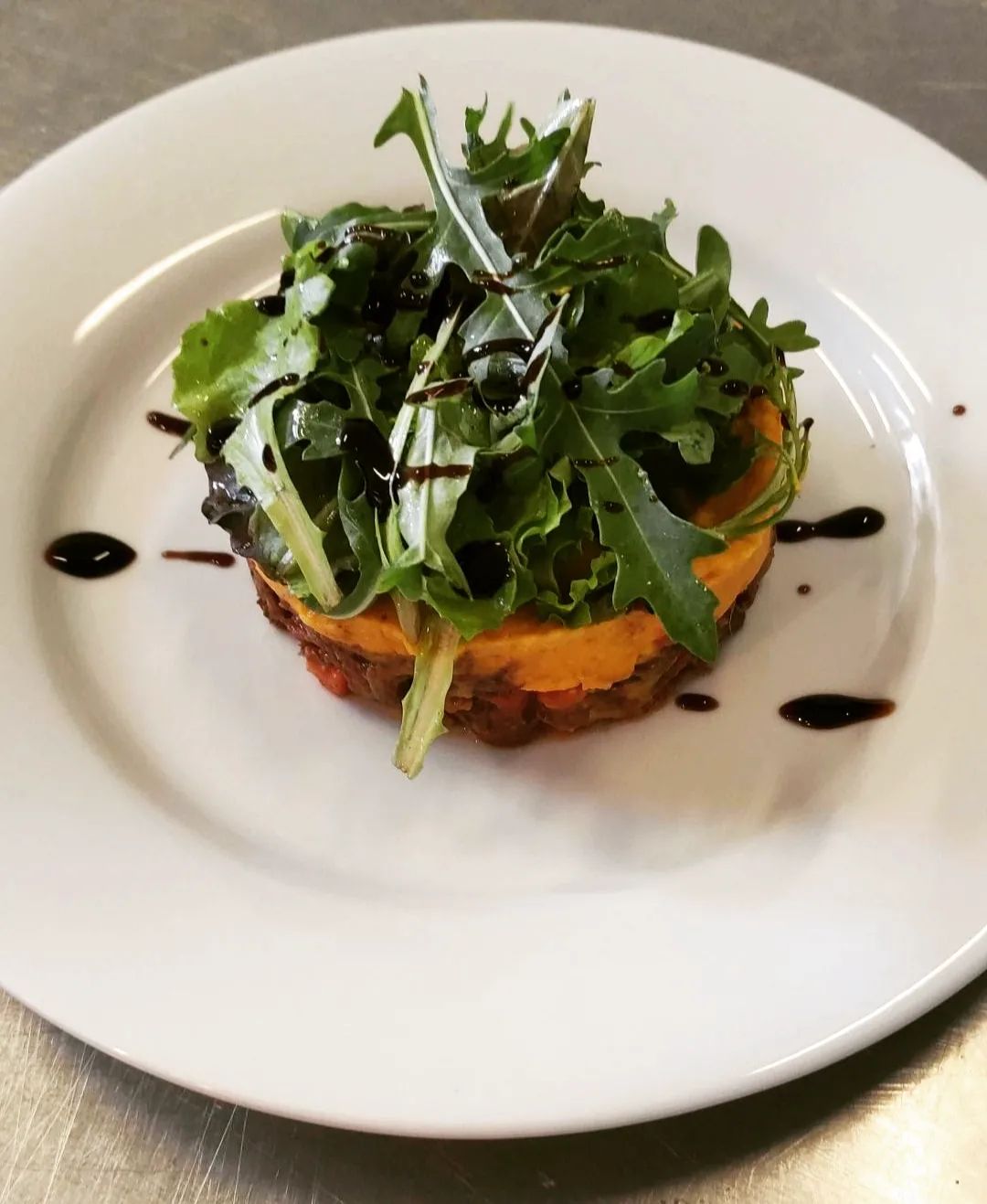 Plat de viande du restaurant